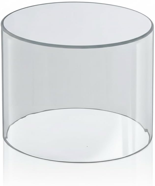 Azar Displays 556905 10-Inch W by 6-Inch H Clear Acrylic Cylinder