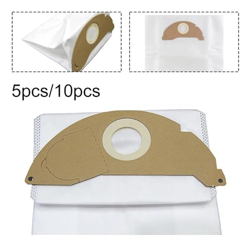 Sac à poussière compatible avec WD2 A2004 aspirateur gris