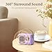 PRUNUS J-999 Retro Bluetooth Speaker,Vintage Decor,Mini Wireless Bluetooth Speaker,Cute Old Fashion Style Support USB/TF Card/AUX for Kitchen Desk Bedroom Office Party Outdoor（Exclusive Purple）