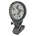 O2COOL 5" Battery Operated Clip Fan - Adjustable, Rotating, Tilt & Swivel Feature Portable Fan | AA Battery | 2 Speed | for Camping, Outdoors, Travel, Office Desk & Dorm Room