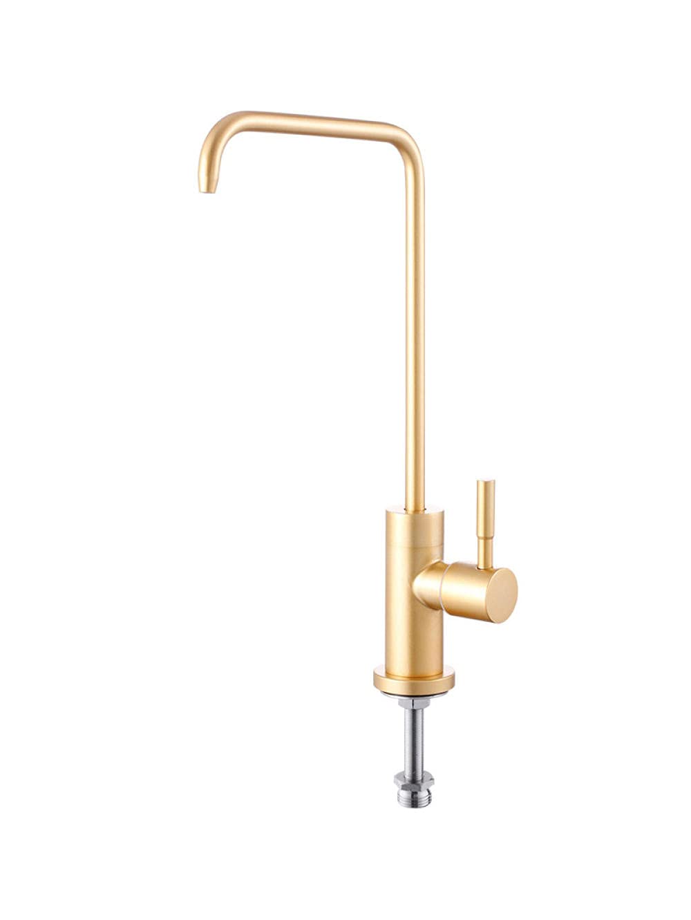 Brushed Gold Window 360° Rotating Drinking Water Filter System for Kitchen Sinks with Reverse Osmosis - K (A)