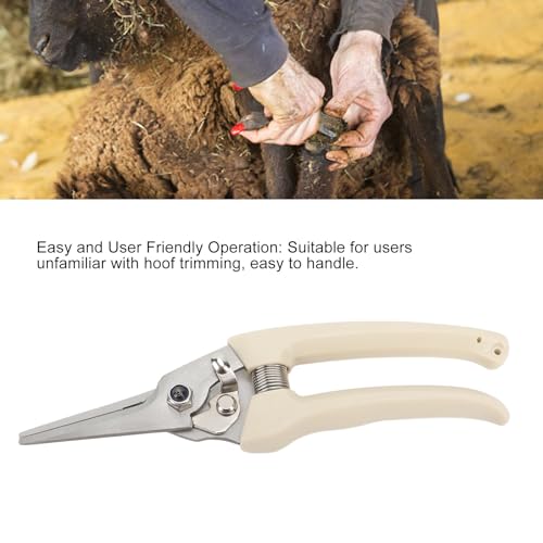 Tesoura para Pés de Cabra, Aço Inoxidável, Aço Carbono, Aparador de Cascos Multiuso para Ovelhas, Al