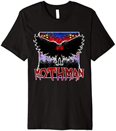 Mothman: New Cryptid Monster Comic Style T-Shirt