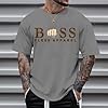 Men's T-Shirts Cotton Short Sleeve T Shirts for Men UPF 50+ Moisture Wicking T-Shirt Casual Crew Neck Pocket Tee Workout Tops Shirts Training Bodybuilding Vests Tops Tees (Dark Gray,5XL) #1