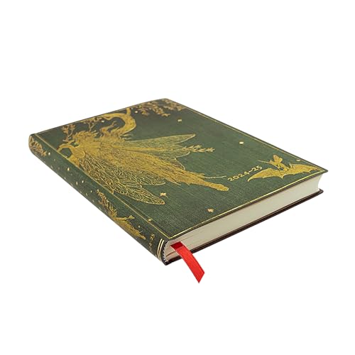 Paperblanks Agende 18 Mesi a Copertina Morbida 2025, La Fata Oliva, Midi, Orizzontale, Chiusura con Fascia Elastica - immagine 3