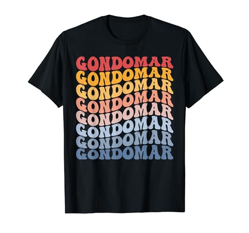Gondomar City Groovy Retro Camiseta