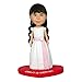 Poupées bobbleheads personnalisées faites à partir de vos photos figurines à collectionner première communion fille figurines gâteau d'anniversaire décoration de topper