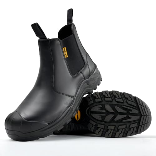 Image of Men's Work & Safety Footwear, Shatterproof Composite Toe Boots, Antipruritic Work Boots, Zapatos de Trabajo Para Hombres