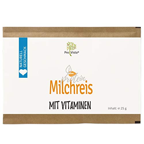 ProVista High Protein Milchreis mit Vitaminen und 62% Eiweiss 10 x 25g Cover