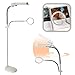 OttLite W9437T-SHPR 18-watt Easy View, 62" x 0" x 10.5", Dove Grey Floor Lamp,