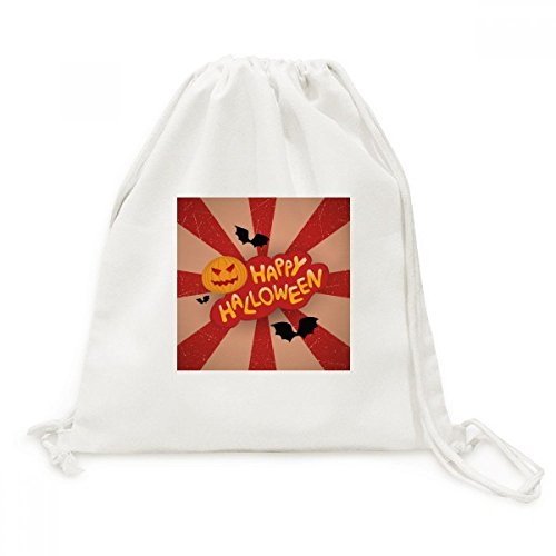 Sac à dos à cordons style Halloween pour sorties et vacances