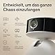 PETLIBRO Haustierkamera mit App, 360° HD Hundkamera, KI-gesteuert Haustierkamera für den Innenbereich für Multi-Tiererkennung, Aktivitäts-Tracking, Tägliche Smart-Summary, Farb-Nachtsicht mit 1080p