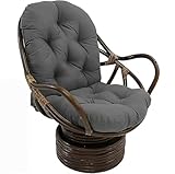 Taille : le coussin de chaise à bascule pivotant mesure 120 cm de long x 60 cm de large. Ce coussin d'intérieur polyvalent est adapté pour les coussins de chaise de terrasse, de chaise à bascule, de chaise de jardin, de salle à manger, de cuisine, de bureau et d'étude, améliorant le confort dans divers environnements.