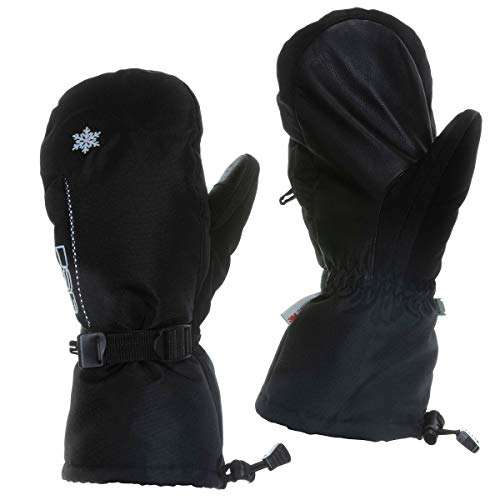 DSG Outerwear Women's Trail Mittens 2.0 - (Black, X-Large)
