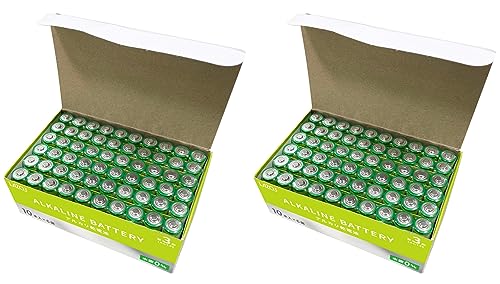 Amazon | LAZOS 単3アルカリ乾電池120本セット(10本入×12パック) B-LA