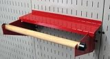 Wall Control Pegboard Paper Towel Holder and Dowel Rod Pegboard Shelf Assembly for Wall Control...