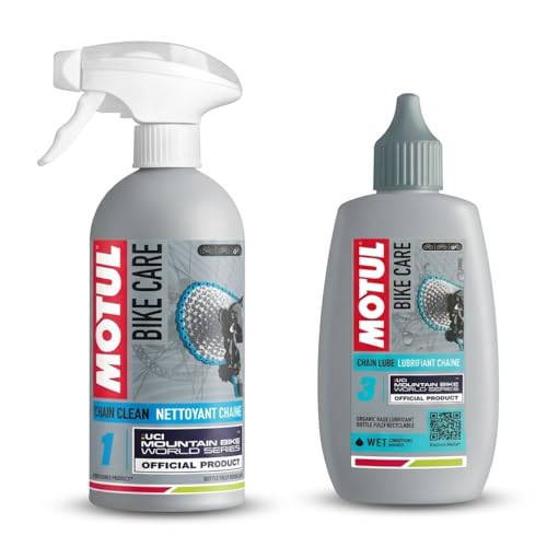 Kit nettoyant chaîne VTT Motul pour entretenir votre vélo après vos sorties boueuses
