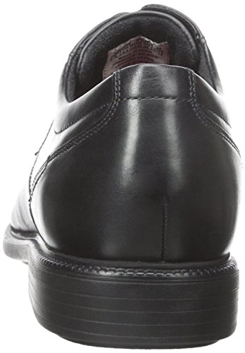 Rockport Men's Charles Road Cap Toe Oxford Black Leather 10 M (D)-10 M #TOP2