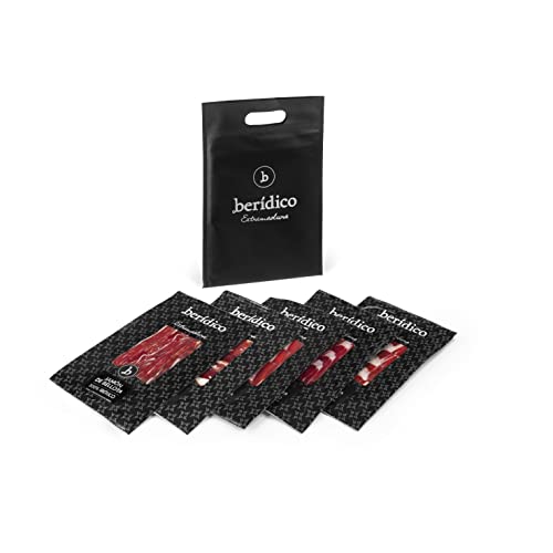 Jamón de Bellota 100% Ibérico. 5 Sobres de 100 g cortado a mano p...