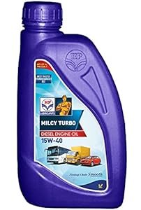 HP MILCY TURBO 15W 40 Diesel Engine Oil for Cars, Autos, Vans, Generators, Buses (1 Litre)