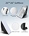 Skytex Softbox Lighting Kit 2Pack, 20x28in Soft Box | 135W 5500K E27 CFLBulb Continuous Photography Lighting, Photo Studio Lights Equipment for Camera Shooting, Video Recording