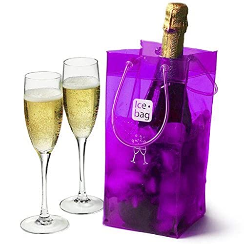 icebag Gimex 17405 Ice Bag Basic Raffrescatore 1 Bottiglia Viola 30 x 1 x 15 cm