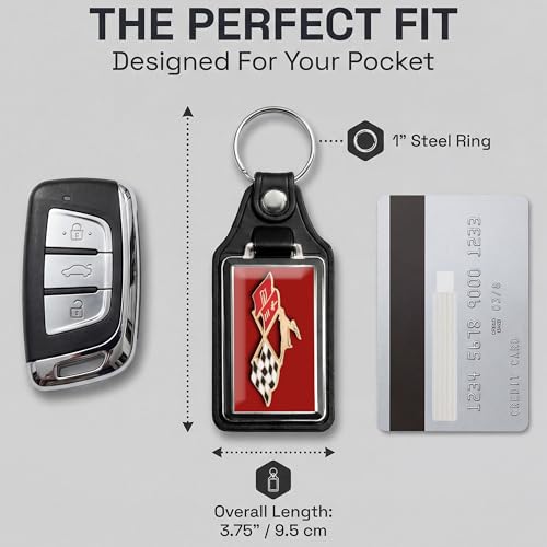 Image of Brotherhood Car Key Chain for Impala - Classic Models Keychain for Men and