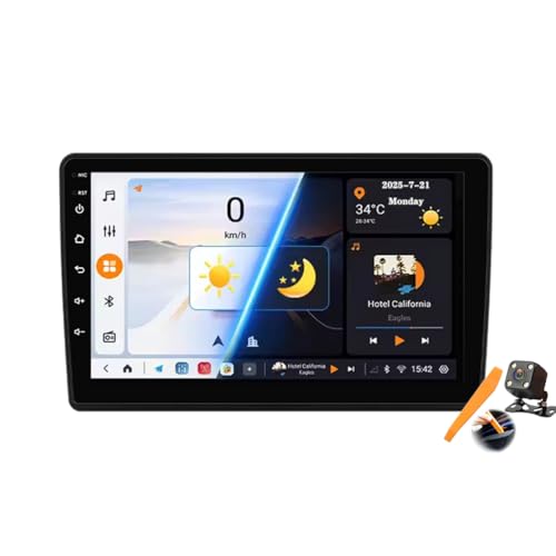 Radio 2 DIN Android 15 para Fiat Ducato 3 con GPS, Carplay y pantalla multimedia de 9 pulgadas