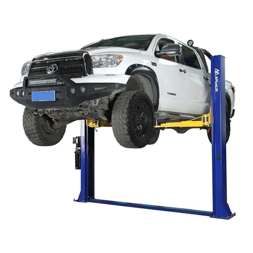 APlusLift HW-10KBP 10000LB Two Post Floor Plate Car Lift/Industry Leading 36 Months Part Replacements