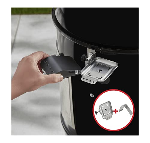 Weber Connect 6-Piece Thermometer Mounting Kit, Black #TOP2