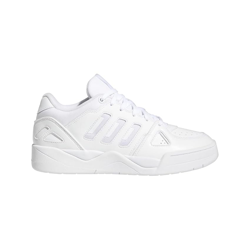 adidas Midcity Low Shoes, Scarpe-Basse (Non Calcio), Cloud White/Cloud White/Grey One, 36 EU