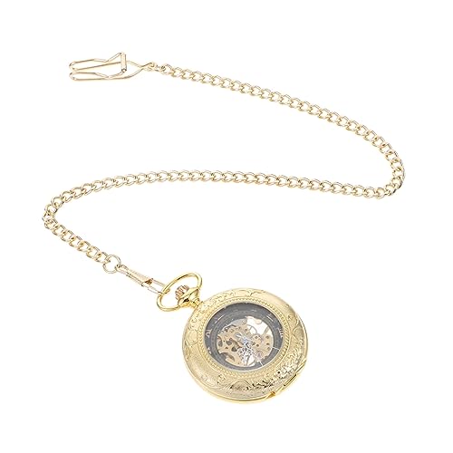 Collier steampunk pour hommes avec montre gousset rétro idéale pour soirées et mariages