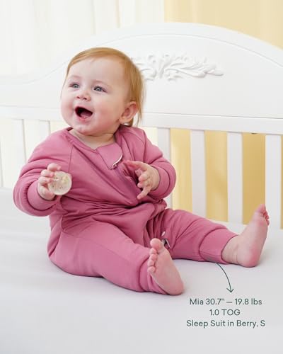 Image of PurComfy Supersoft Active Toddler Sleepsuit 1.0 TOG Long Sleeve Wearable Blanket with Legs All-Season Cozy Sleeper
