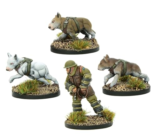 Warlord Games Cerberus Squad - British Commonwealth for Konflikt 47 Highly Detailed 28mm Scale Miniatures