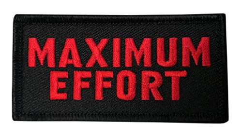Maximum Effort Tactical Hook Patch (3.0 X 1.5 -MEF-4)