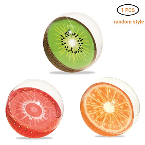 Random Style Delivery 3D Inflatable Swimming Pool Fruit PVC Beach Party Ball Summer Water Ball Beach Ball Sport Ball