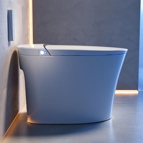 Image of Swiss Madison Avancer SM-ST060 Smart Toilet One Piece Tankless Toilet with Bidet Built in, Touchless Vortex Dual-Flush 1.1 /1.6 gpf