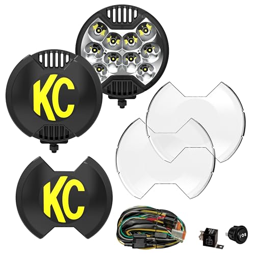 KC HiLites 106 SlimLite V2 6” LED - Kit Maestro 2 Luces