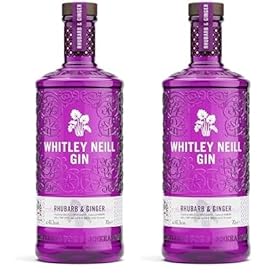 Whitley Neill Rhubarb & Ginger Gin 70cl (Pack of 2) Whitley Neill Rhubarb & Ginger Gin 70cl (Pack of 2) – Whitley Neill