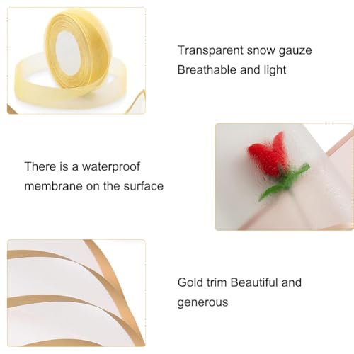 Blatt Blumenstrauß Geschenkpapier,Wasserdicht Wrapping Paper, Metallic Seidenpapier Set,Geschenkpapier Verpackungsmaterial,Papierblumen, Tischdekoration,Geschenktüten