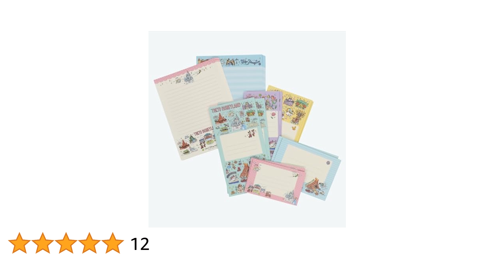 ディズニーリゾート　ダッフィセット　レターブック Amazon.co.jp: ダッフィー＆フレンズ レターセット ウィンター