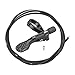 Aosekaa Bike Seatpost Dropper Remote Lever Shifter Replacement Supplies Lightweight Tools with Cable and End Cap for Mountain Bikes, Black