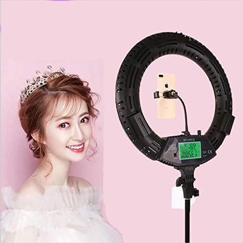 Gyubay Selfie Ringleuchte Anker Ring Light LCD-Dimmring-Fülllicht 18-Zoll-Schönheitslicht-LED-Spot-Fülllicht für YouTube… – Bild 6