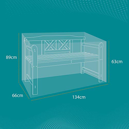 Funda para barbacoa gris de 170x115 cm protectora impermeable 3