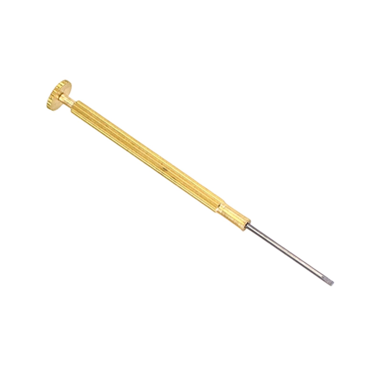 Sturdy Copper Alloy Watchmaker Screwdrivers with Ergonomic Grip Fine Craftsmanship for Optical and Timepiece Multifunctional Tiny Screwdriver for Small Devices