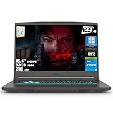 msi Ordinateur portable de jeu Thin 15 | 15,6 po FHD IPS 144 Hz | Intel 8 cœurs i5 13420H (>i7 12650H) | 32 Go DDR4 2 To SSD | NVIDIA GeForce RTX 4060 | Rétroéclairé Type C Wi Fi 6E Win11 Pro avec