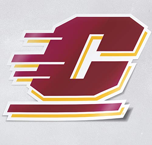 Image of Collegiate NCAA Car Decal Made from Premium Weatherproof Vinyl (Central Michigan University)