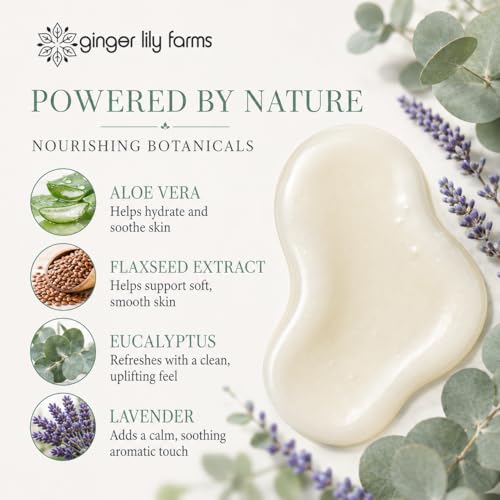 Image of Ginger Lily Farms Botanicals Body Wash, 16.9oz, Eucalyptus Tranquility