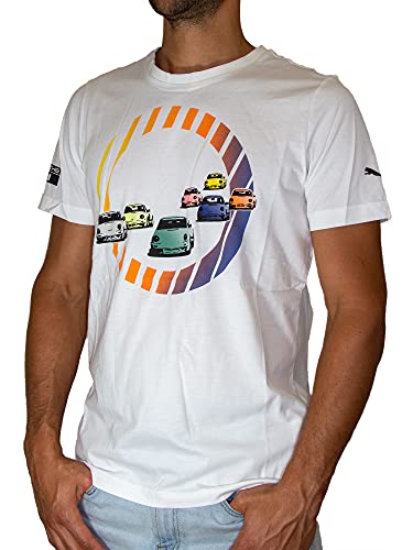 PUMA Pl Graphic Tee Tricot Homme en noir t-shirt de sport