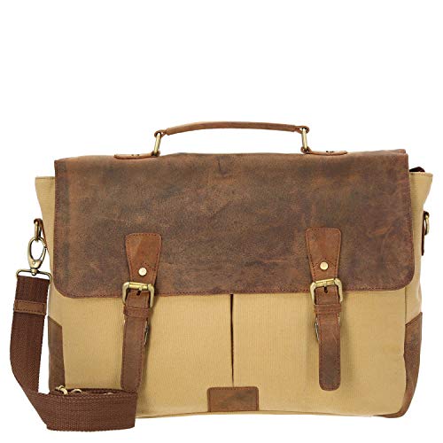 Dermata Serviette - Porte-documents 43 cm compartiment ordinateur portable Cover